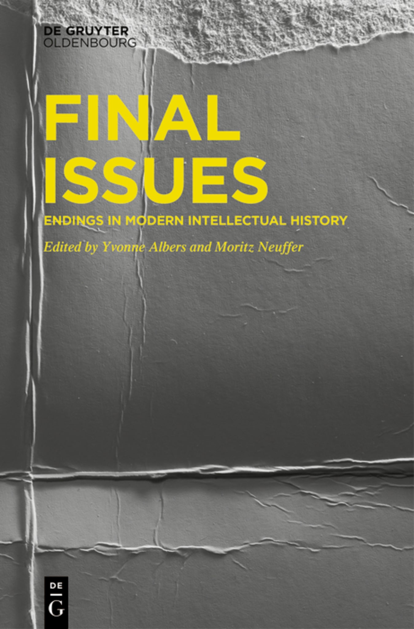 Cover image for Final Issues ISBN